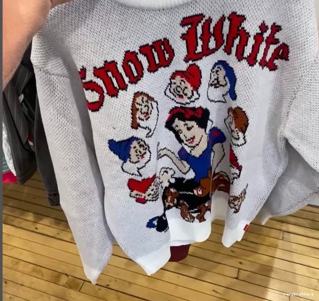 24FW SNOW Sweater Snow WHITE SWEATER White 0828